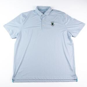 Johnnie-O Kingsley Club Golf Polo Shirt Men’s XXL Blue Performance